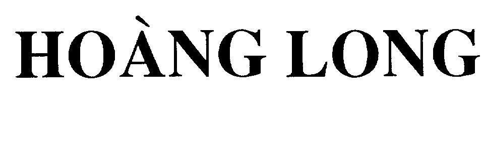 Mẫu nhãn hiệu Hoàng Long
