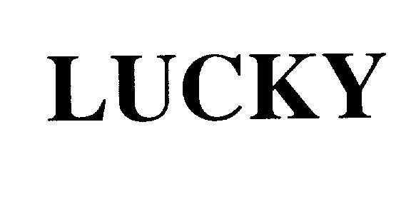 Mẫu nhãn hiệu LUCKY