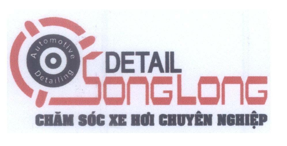 Mẫu nhãn hiệu DETAIL SONG LONG Automotive Detailing Chăm Sóc Xe Hơi Chuyên Nghiệp