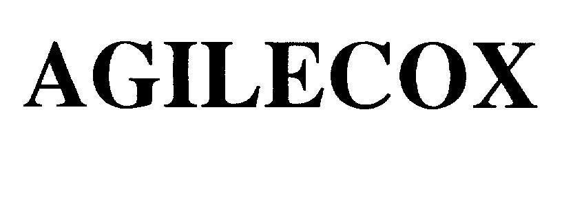 Mẫu nhãn hiệu AGILECOX