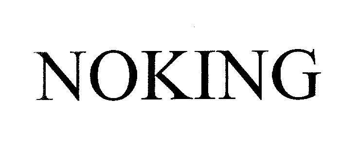 Mẫu nhãn hiệu NOKING