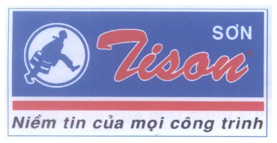 Mẫu nhãn hiệu Sơn Tison Niềm tin của mọi công trình