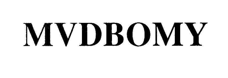 Mẫu nhãn hiệu MVDBOMY