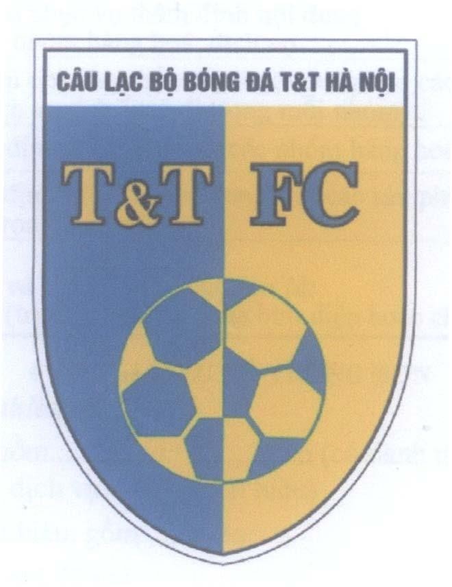 Mẫu nhãn hiệu T&T FC Câu Lạc Bộ Bóng Đá T&T Hà Nội