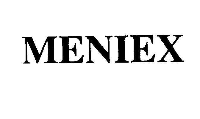 Mẫu nhãn hiệu MENIEX