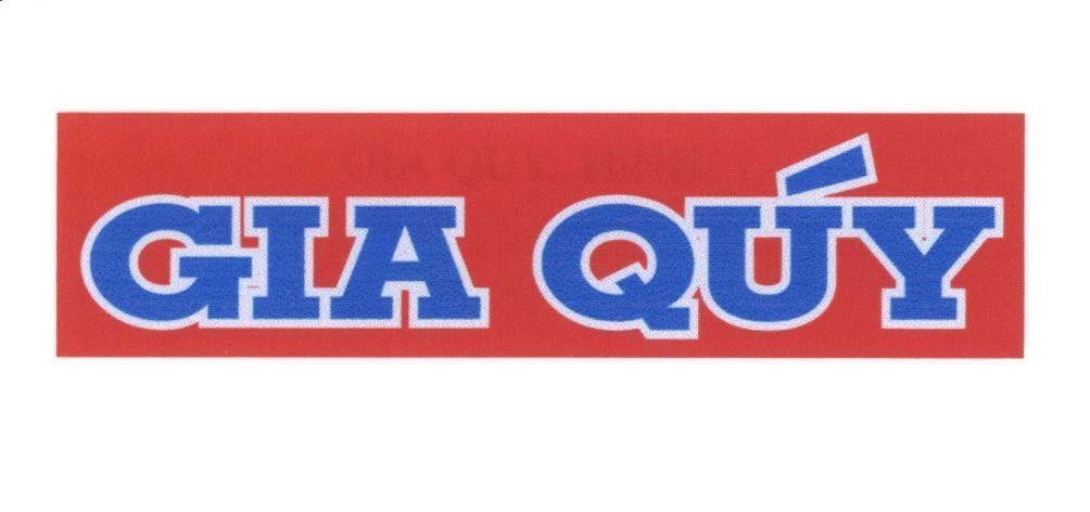 Mẫu nhãn hiệu Gia Quý