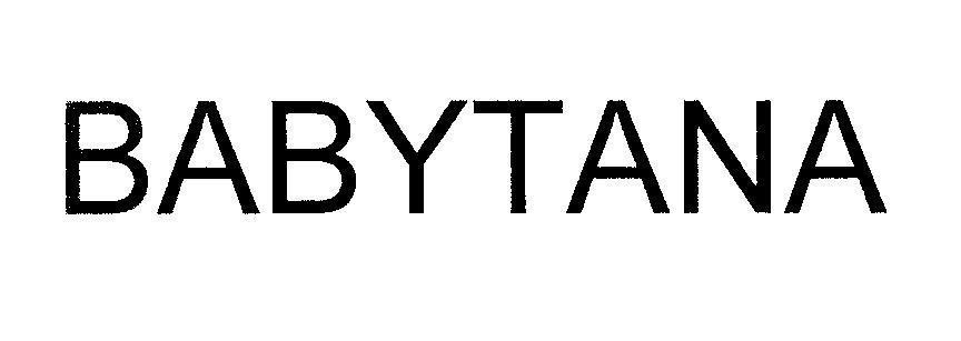 Mẫu nhãn hiệu BABYTANA