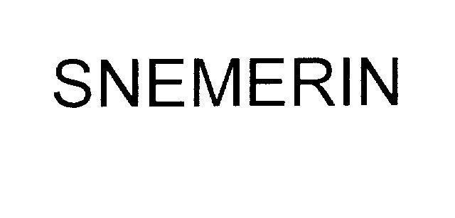 Mẫu nhãn hiệu SNEMERIN