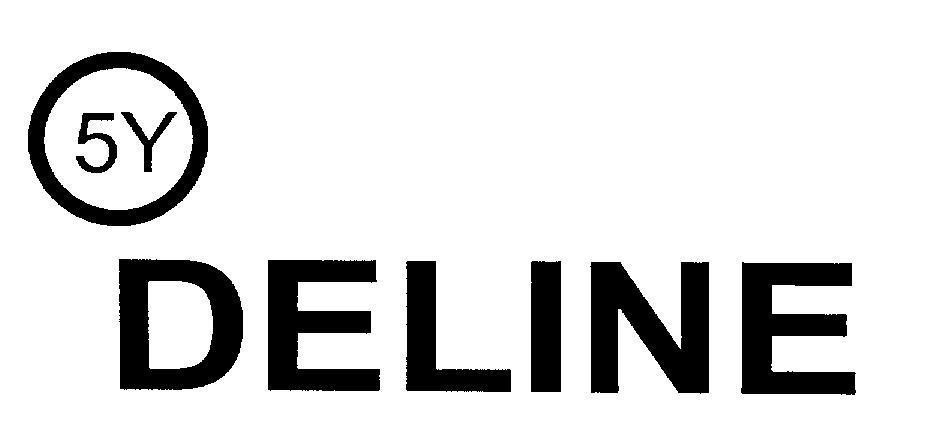 Mẫu nhãn hiệu DELINE 5Y