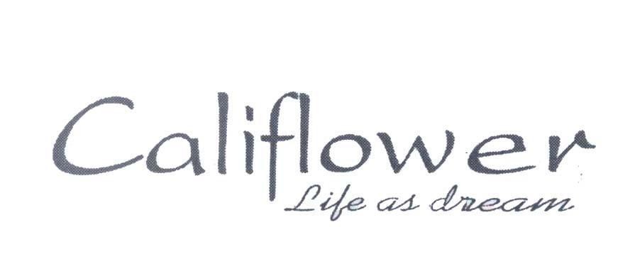 Mẫu nhãn hiệu Califlower Life as dream