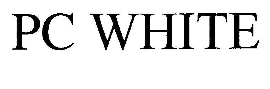 Mẫu nhãn hiệu PC WHITE