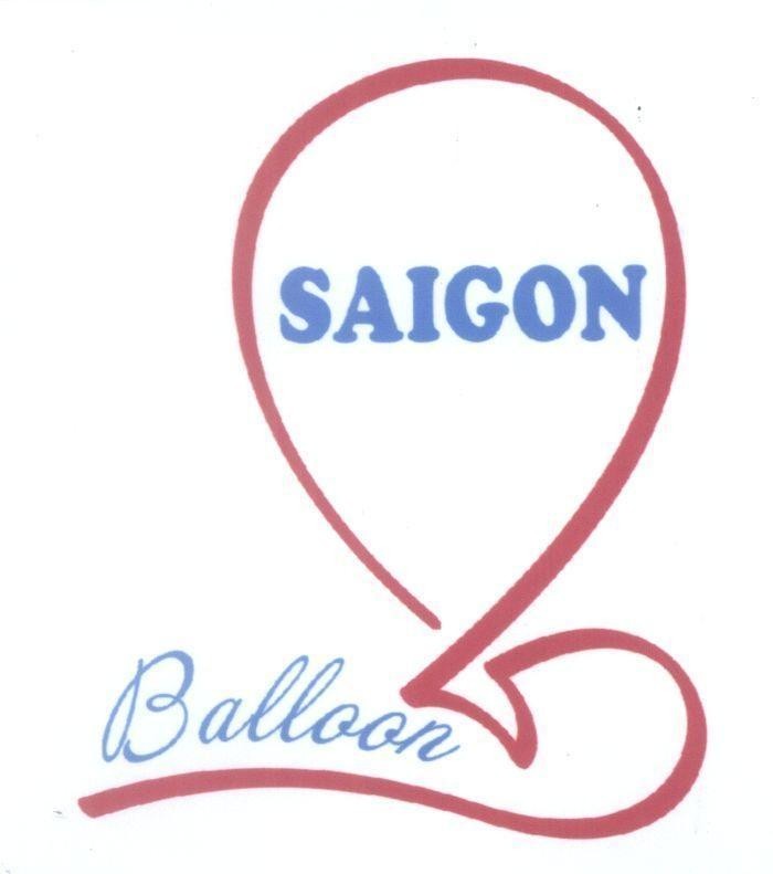 Mẫu nhãn hiệu SAIGON Balloon