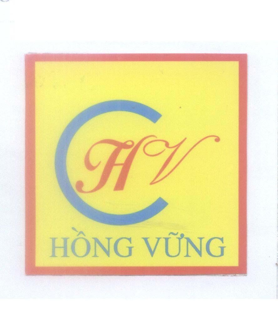 Mẫu nhãn hiệu CHV Hồng Vững