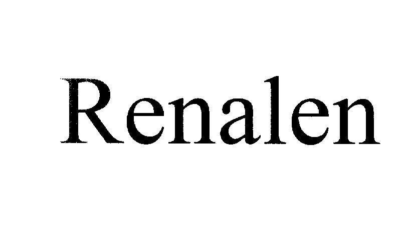 Mẫu nhãn hiệu Renalen