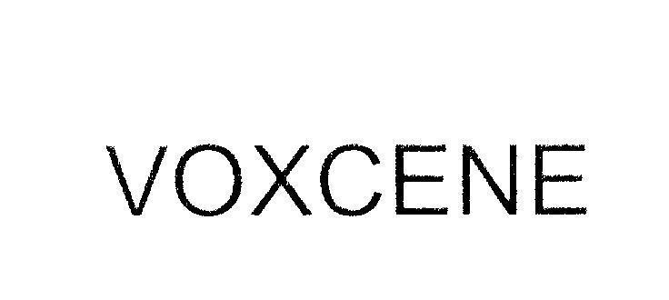 Mẫu nhãn hiệu VOXCENE