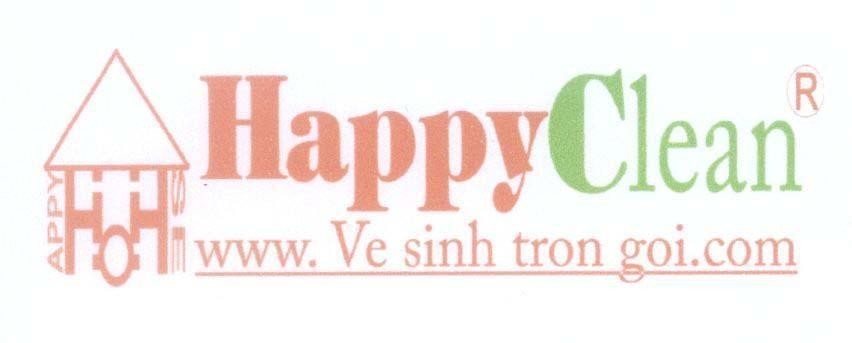 Mẫu nhãn hiệu HappyClean www.Ve sinh tron goi.com APPY SE HoH Happy House