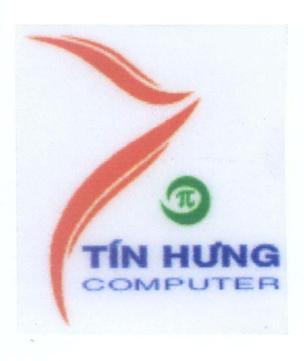 Mẫu nhãn hiệu T TT Tín Hưng COMPUTER [ký tự Pi]