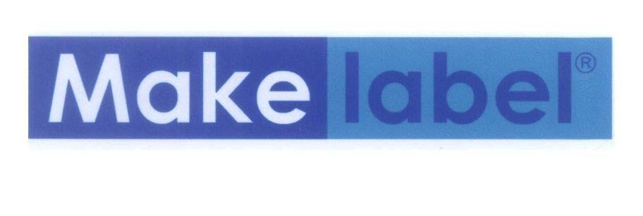 Mẫu nhãn hiệu Make label