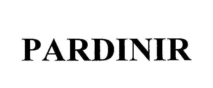Mẫu nhãn hiệu PARDINIR