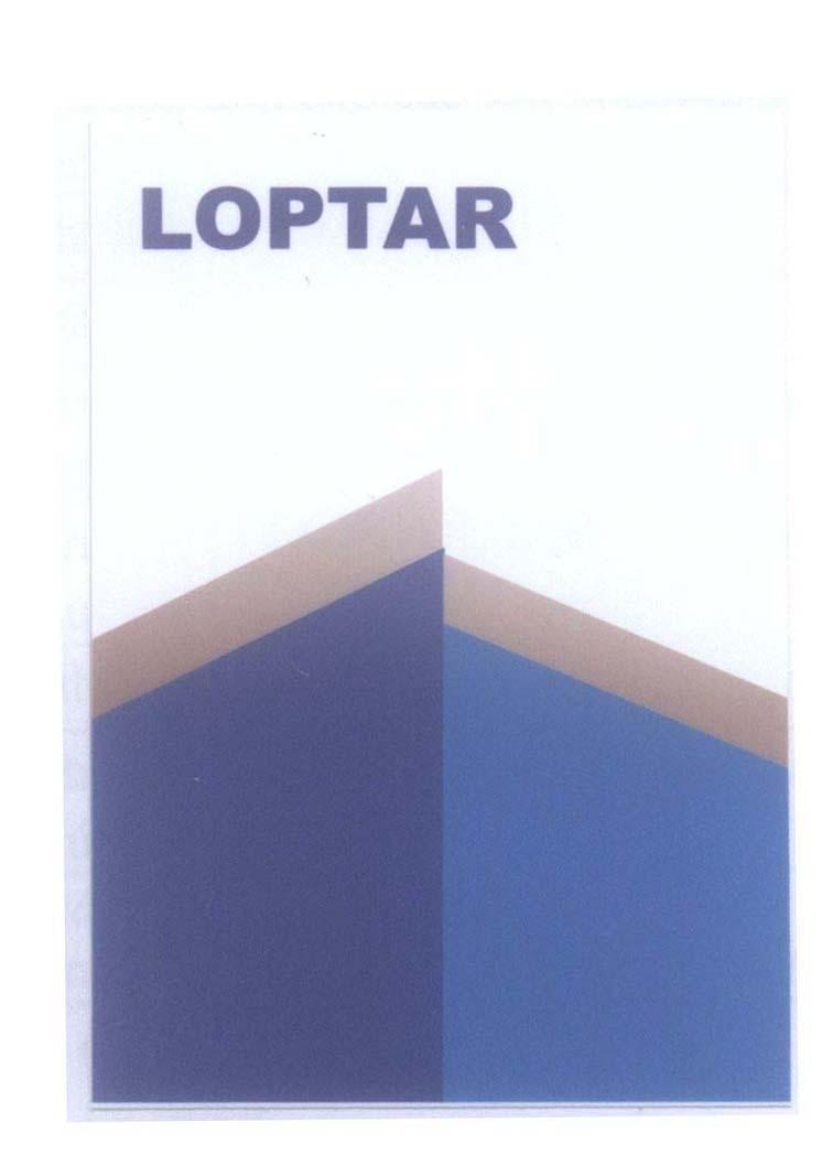 Mẫu nhãn hiệu LOPTAR