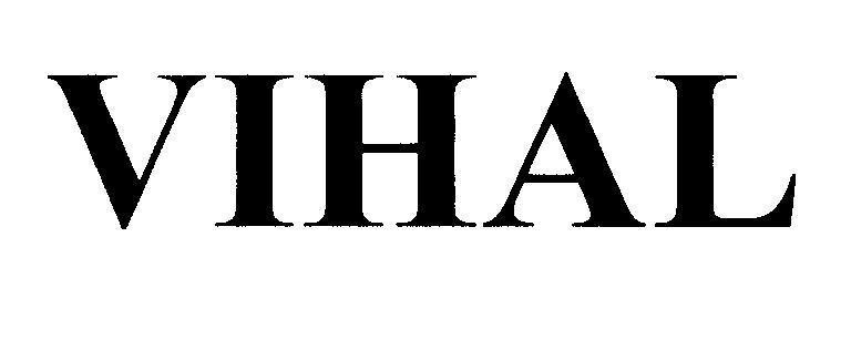 Mẫu nhãn hiệu VIHAL
