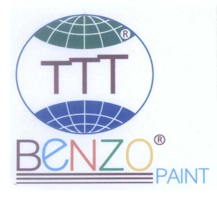 Mẫu nhãn hiệu TTT BENZO PAINT
