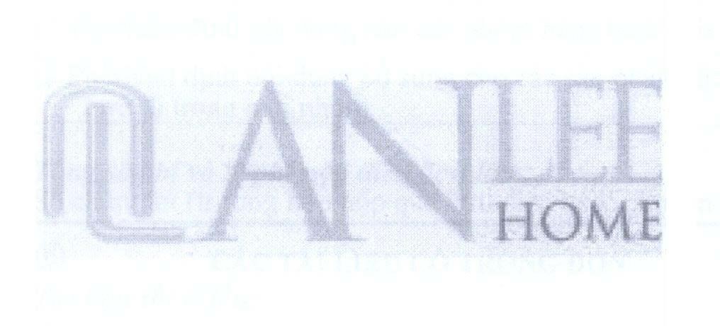Mẫu nhãn hiệu A L AN LEE HOME