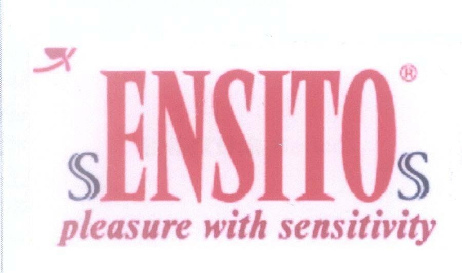 Mẫu nhãn hiệu ENSITO SENSITOS S pleasure with sensitivity