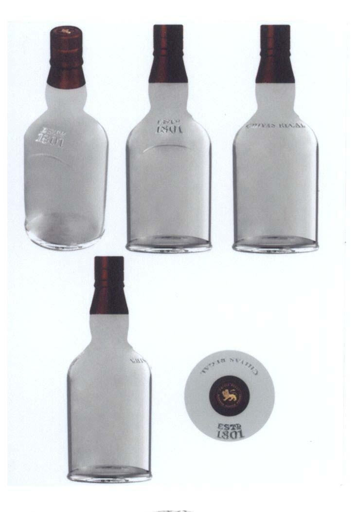 Mẫu nhãn hiệu CHIVAS REGAL ESTd 1801