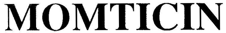 Mẫu nhãn hiệu MOMTICIN