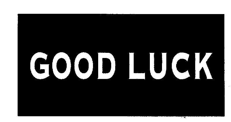 Mẫu nhãn hiệu GOOD LUCK