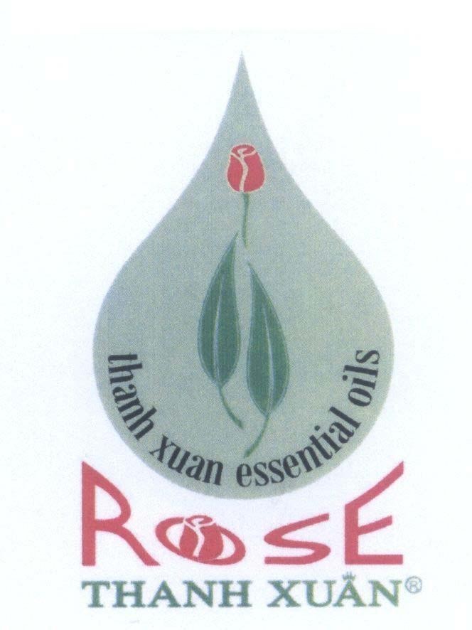 Mẫu nhãn hiệu ROSE THANH XUÂN thanh xuan essential oils