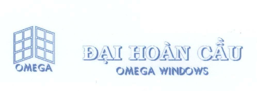 Mẫu nhãn hiệu Đại Hoàn Cầu OMEGA WINDOWS
