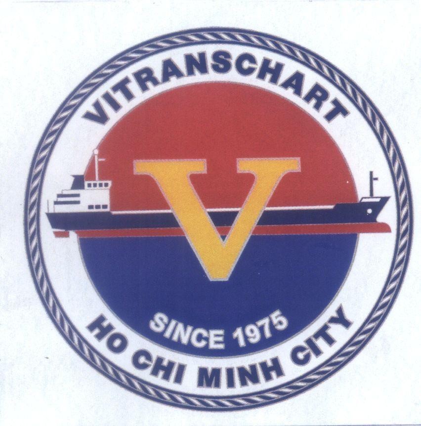 Mẫu nhãn hiệu V VITRANSCHART HO CHI MINH CITY SINCE 1975
