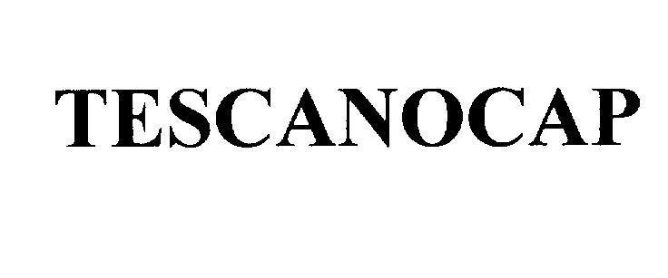 Mẫu nhãn hiệu TESCANOCAP