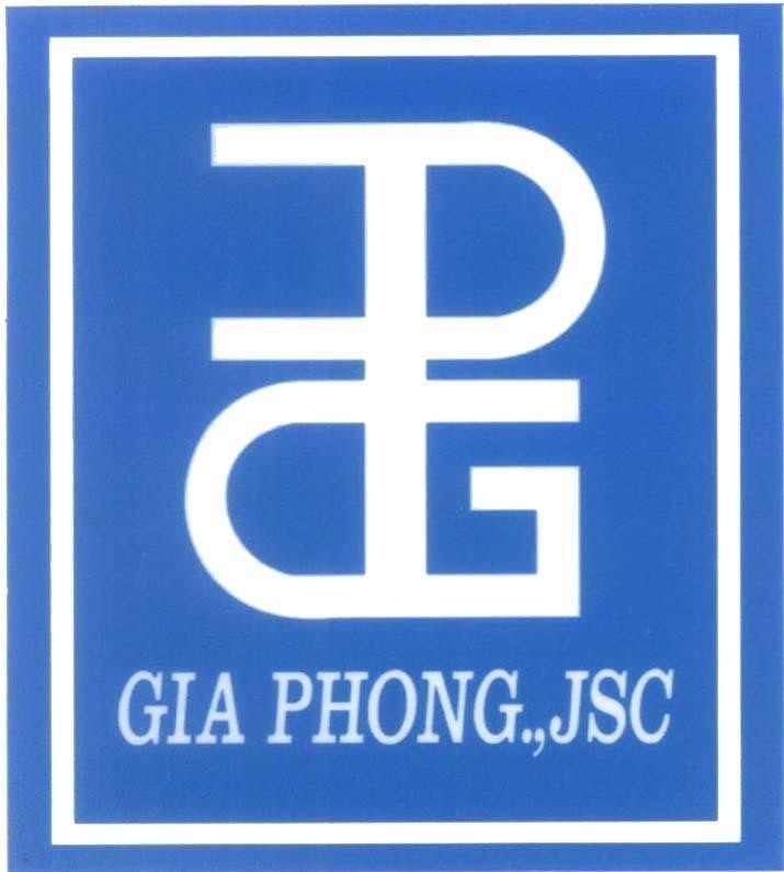 Mẫu nhãn hiệu GP G P P G GIA PHONG., JSC