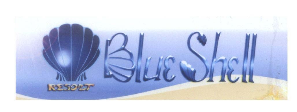 Mẫu nhãn hiệu BlueShell RESORT
