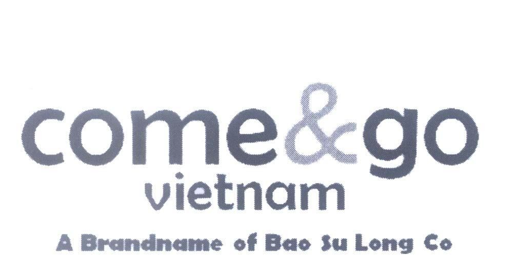 Mẫu nhãn hiệu come & go vietnam A Brandname of Bao Su Long Co