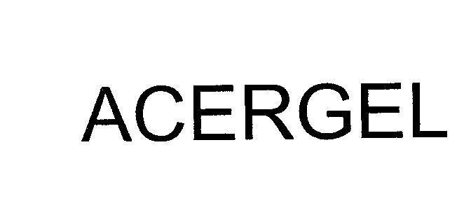 Mẫu nhãn hiệu ACERGEL
