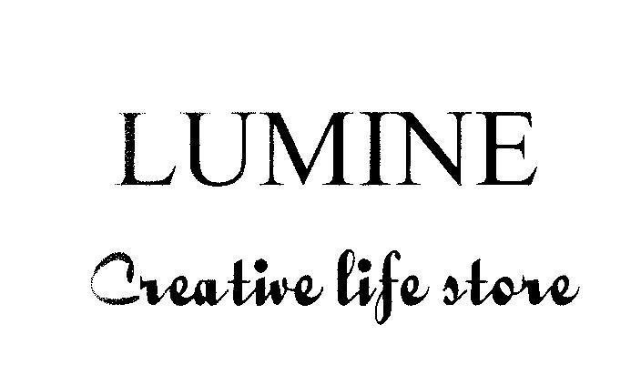 Mẫu nhãn hiệu LUMINE Creative life store