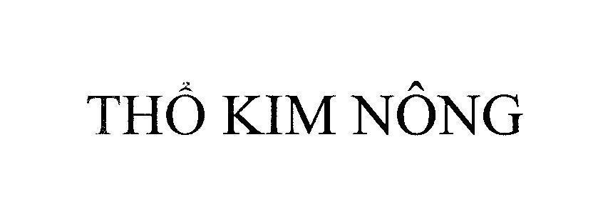 Mẫu nhãn hiệu Thổ Kim Nông