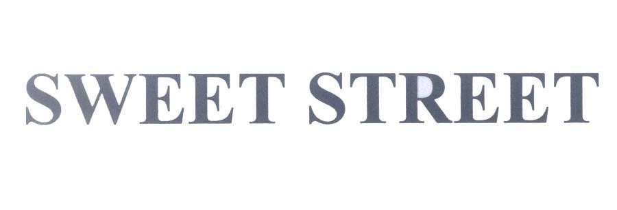 Mẫu nhãn hiệu SWEET STREET