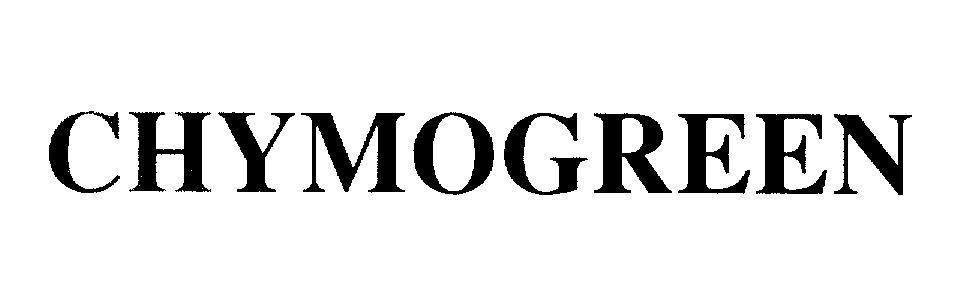Mẫu nhãn hiệu CHYMOGREEN