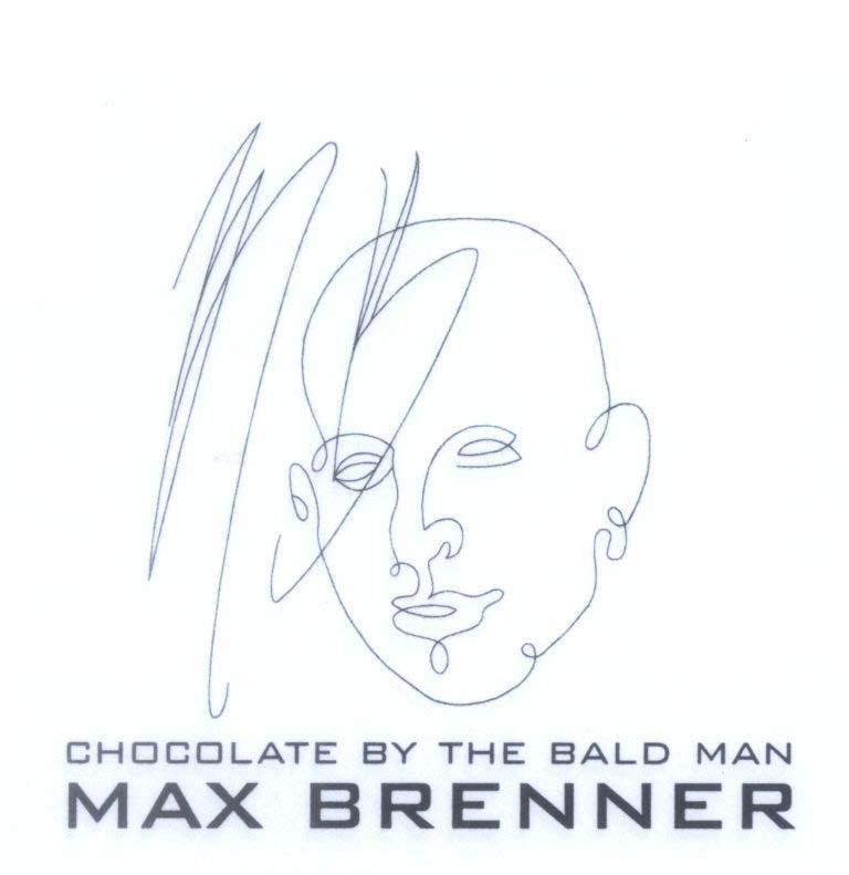 Mẫu nhãn hiệu CHOCOLATE BY THE BALD MAN MAX BRENNER