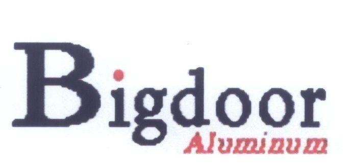 Mẫu nhãn hiệu Bigdoor Aluminum