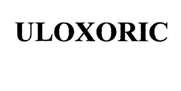 Mẫu nhãn hiệu ULOXORIC