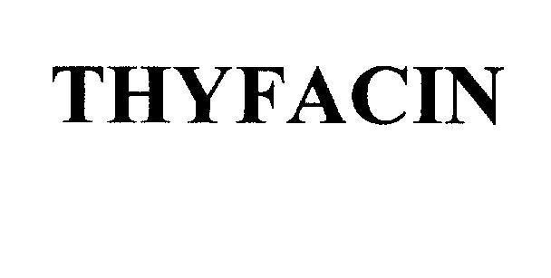 Mẫu nhãn hiệu THYFACIN