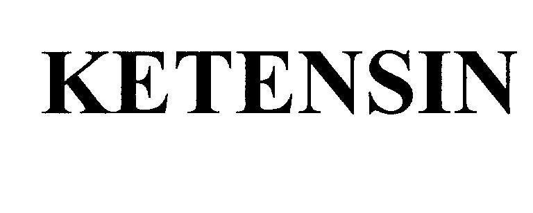 Mẫu nhãn hiệu KETENSIN