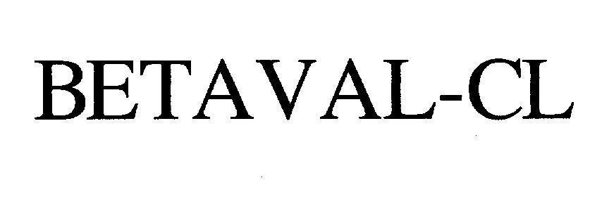 Mẫu nhãn hiệu BETAVAL-CL