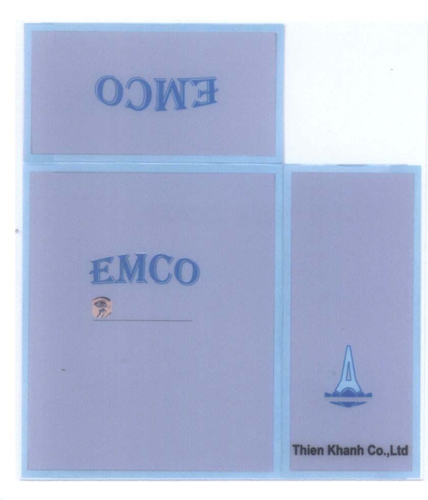 Mẫu nhãn hiệu EMCO A Thien Khanh Co., Ltd